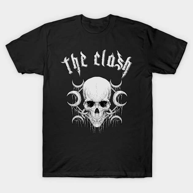 the clash the darkness T-Shirt by ramon parada